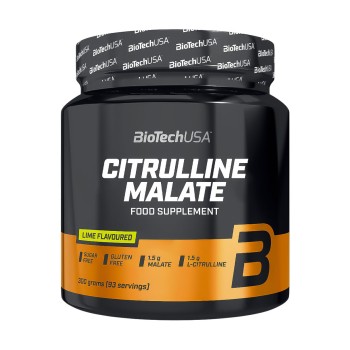 BioTechUSA Citrulline Malate polvere 300g integratore pre-workout lime
