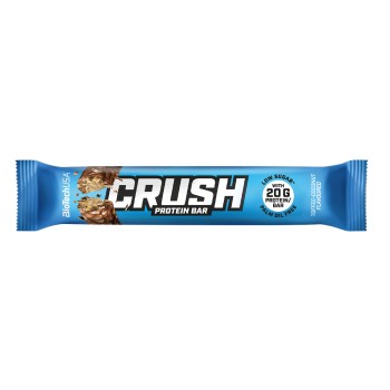 BioTechUSA Crush Bar barretta proteica multistrato toffee e cocco