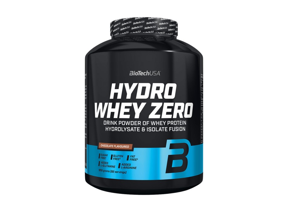 BioTechUSA Hydro Whey Zero proteine idrolizzate in polvere cioccolato