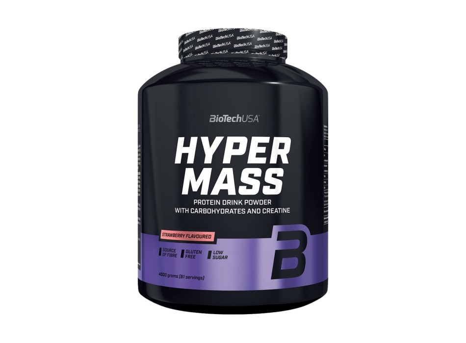 BioTechUSA Hyper Mass gainer massa muscolare sacco risparmio fragola