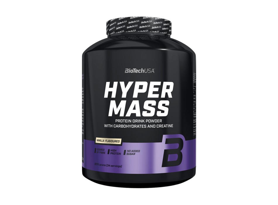 BioTechUSA Hyper Mass gainer polvere 2270g aumento massa vaniglia