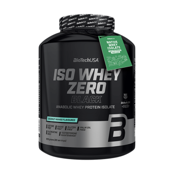 BioTechUSA Iso Whey Zero Black proteine isolate con creatina mango e cocco