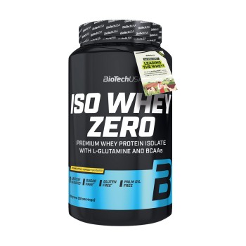 BioTechUSA Iso Whey Zero proteine isolate in polvere barattolo 908g pineapple ma