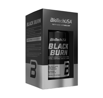 Black Burn BioTechUSA integratore termogenico bruciagrassi capsule caffeina carn