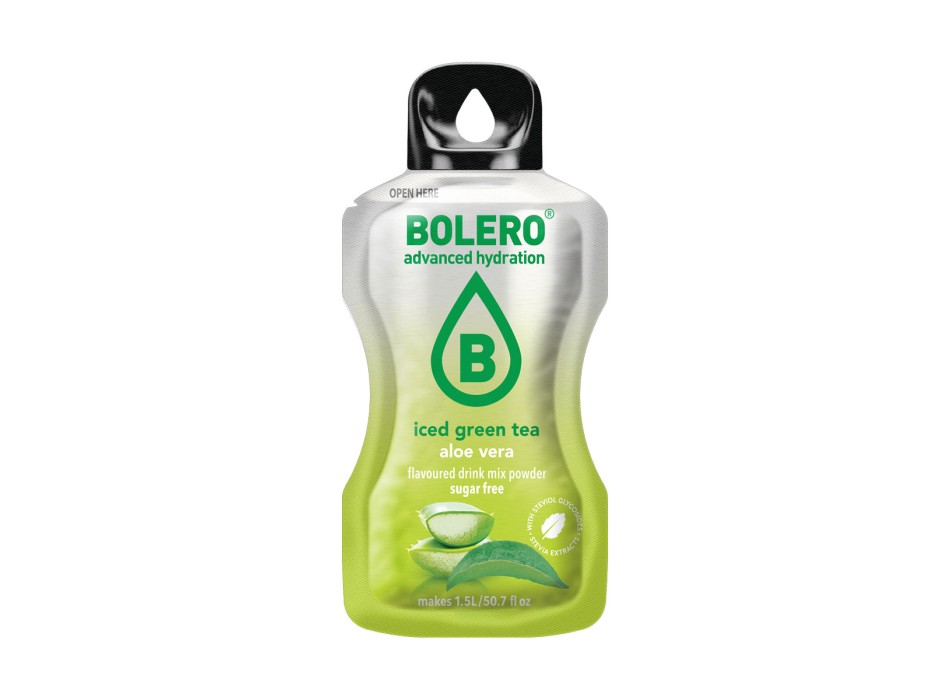 Bolero Drink 8g bustina preparato tè verde aloe vera