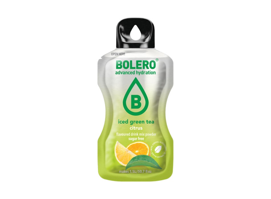 Bolero Drink 8g bustina preparato tè verde e cedro