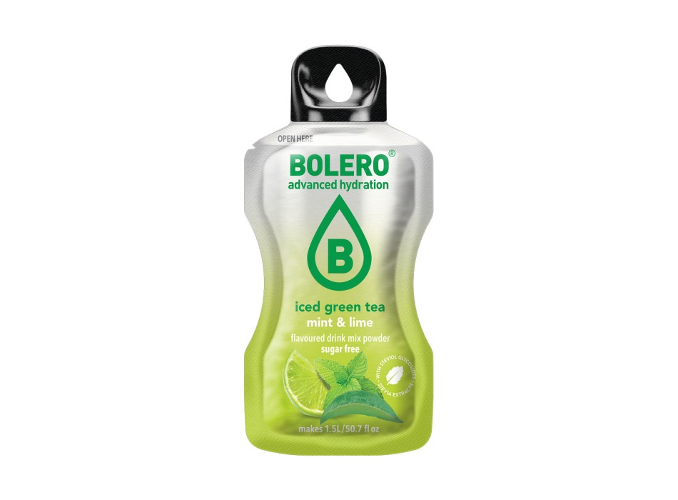 Bolero Drink 8g bustina preparato tè verde menta e lime