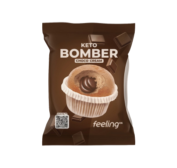 bomber feelingok dolce keto 50g crema al cioccolato