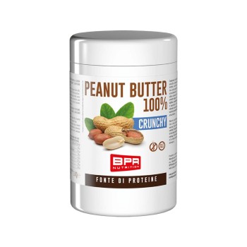 BPR Nutrition Peanut Butter 100% Crunchy burro di arachidi 1kg