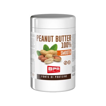 BPR Nutrition Peanut Butter 100% Smooth burro di arachidi 1kg