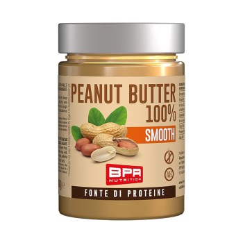 BPR Nutrition Peanut Butter 100% Smooth burro di arachidi 300g
