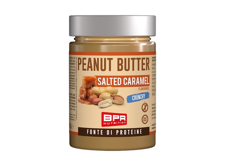 BPR Nutrition Peanut Butter Salted Caramel Crunchy monodose 280g