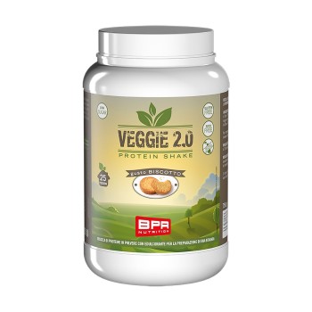 BPR Nutrition Veggie 2.0 Protein Shake amminoacidi vegetali 750g Biscotto