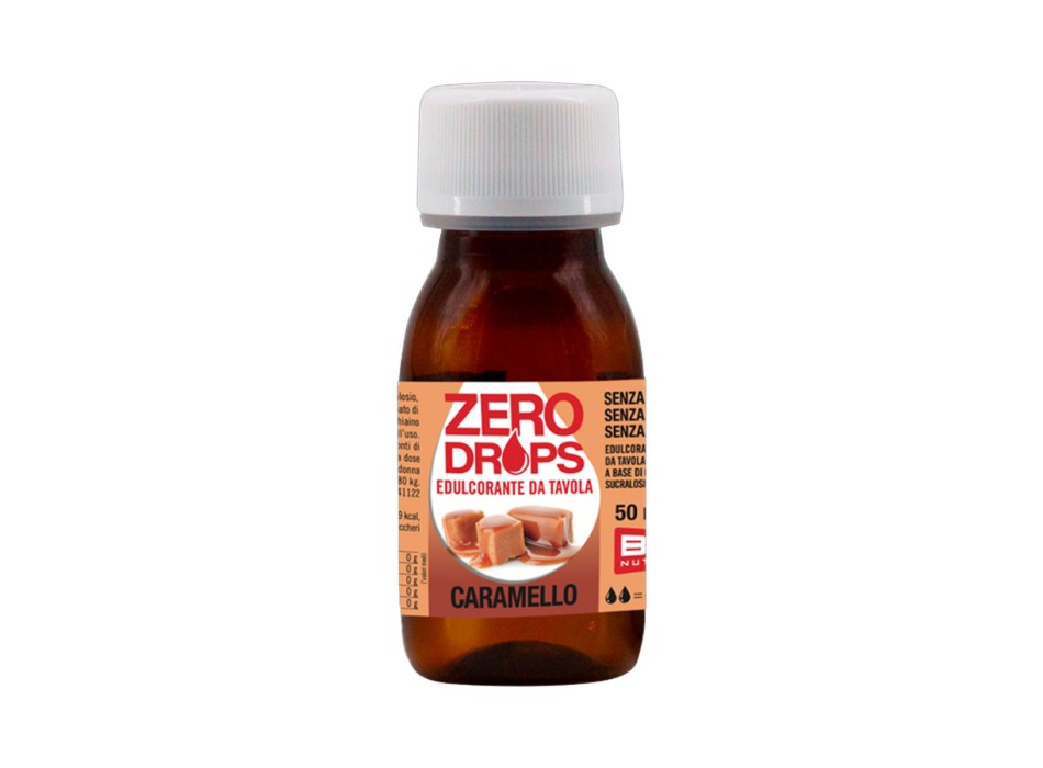 BPR Nutrition Zero Drops dolcificante liquido concentrato Caramello