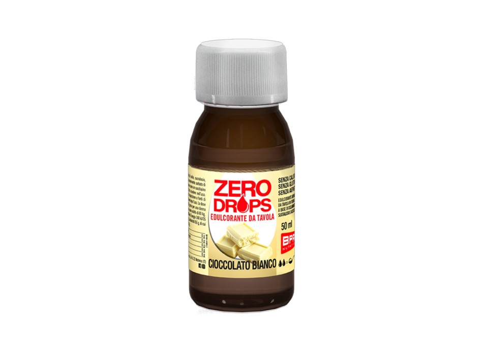 BPR Nutrition Zero Drops dolcificante liquido concentrato Cioccolato Bianco