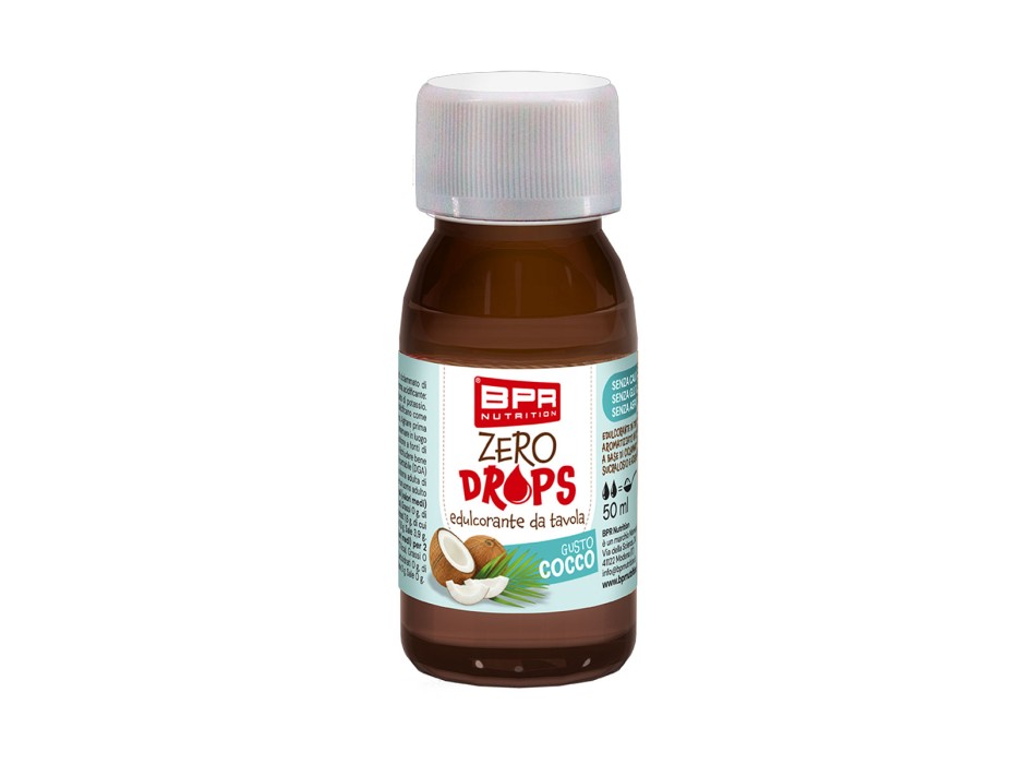 BPR Nutrition Zero Drops dolcificante liquido concentrato Cocco