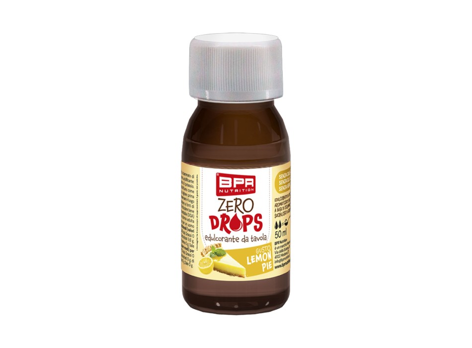 BPR Nutrition Zero Drops dolcificante liquido concentrato Lemon Pie