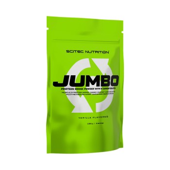 Busta di Jumbo Scitec Nutrition gainer completo 1320g Vaniglia