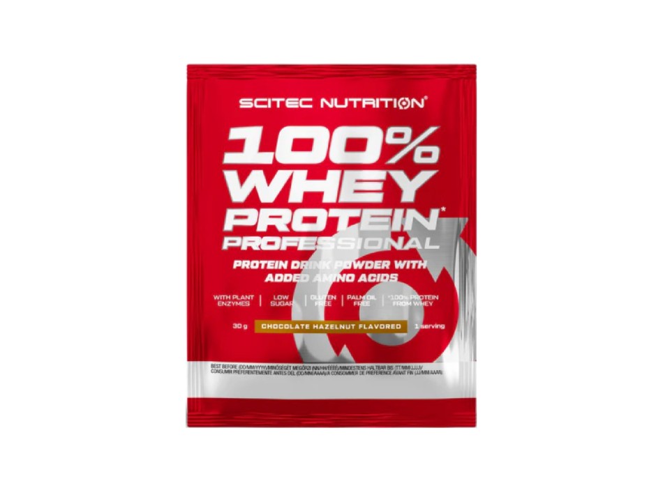 Bustina 100% Whey Protein Scitec Nutrition 30g Cioccolato Nocciola