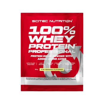 Bustina 100% Whey Protein Scitec Nutrition 30g Kiwi Banana