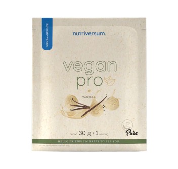 Bustina Monodose Vegan Pro Nutriversum 30g Proteine Vegetali Vaniglia