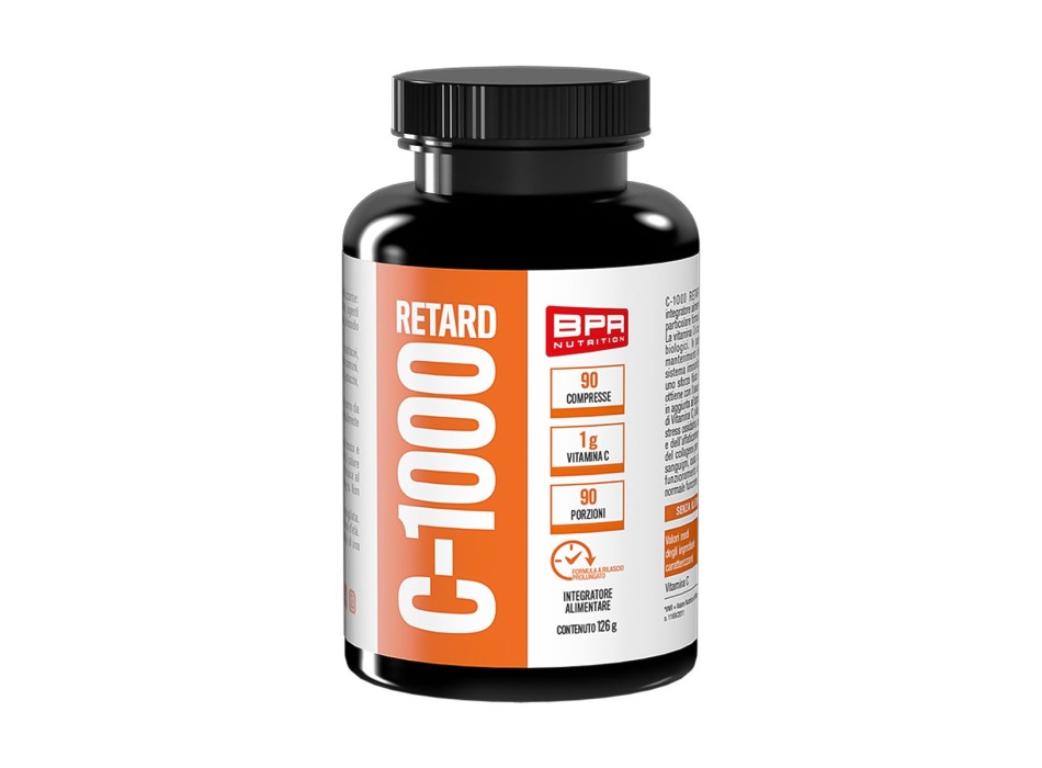 C-1000 Retard BPR Nutrition integratore vitamina c 90 compresse