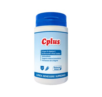 C Plus Natural Point 60 compresse Vitamina C 1000mg Difese Immunitarie Antiossid