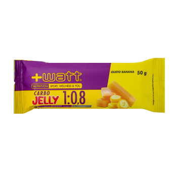 Carbo Jelly +Watt barretta energetica 50g Banana