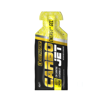 Carbo Jet Energy Gel Eurosup gel energetico carboidrati 40gr limone