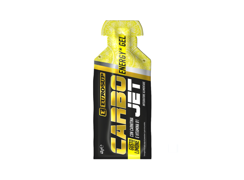Carbo Jet Energy Gel Eurosup gel energetico carboidrati 40gr limone