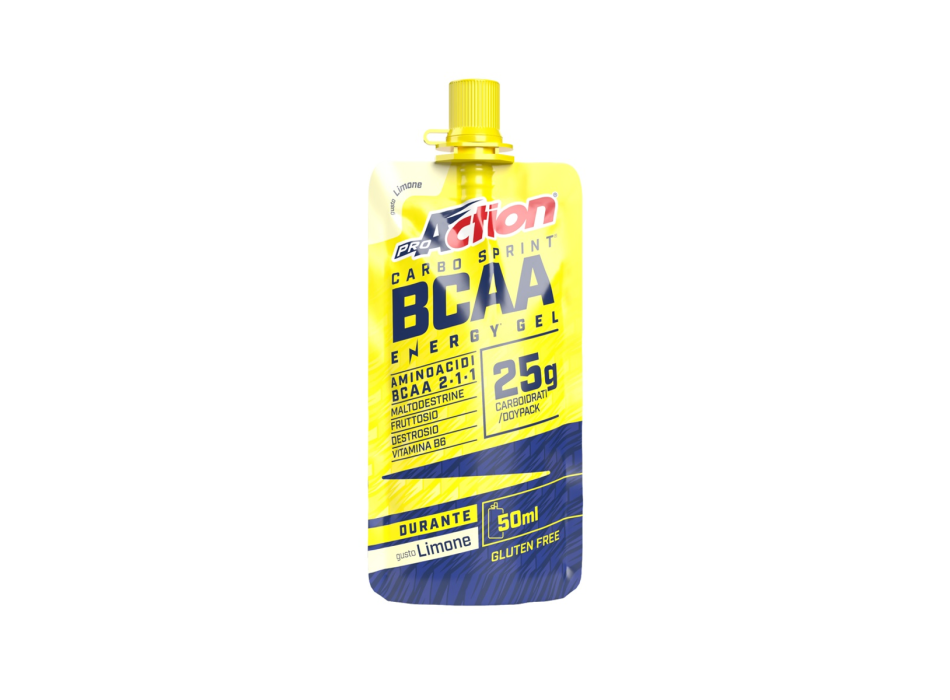 Carbo Sprint BCAA Proaction integratore energetico carboidrati aminoacidi 50ml