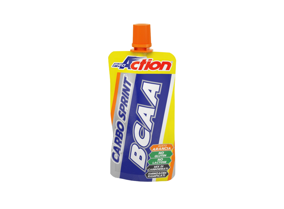 Carbo Sprint BCAA Proaction integratore energetico carboidrati aminoacidi 50ml