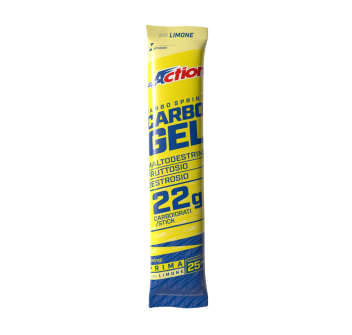 Carbo Sprint Carbo Gel Proaction integratore energetico carboidrati 25ml Limone