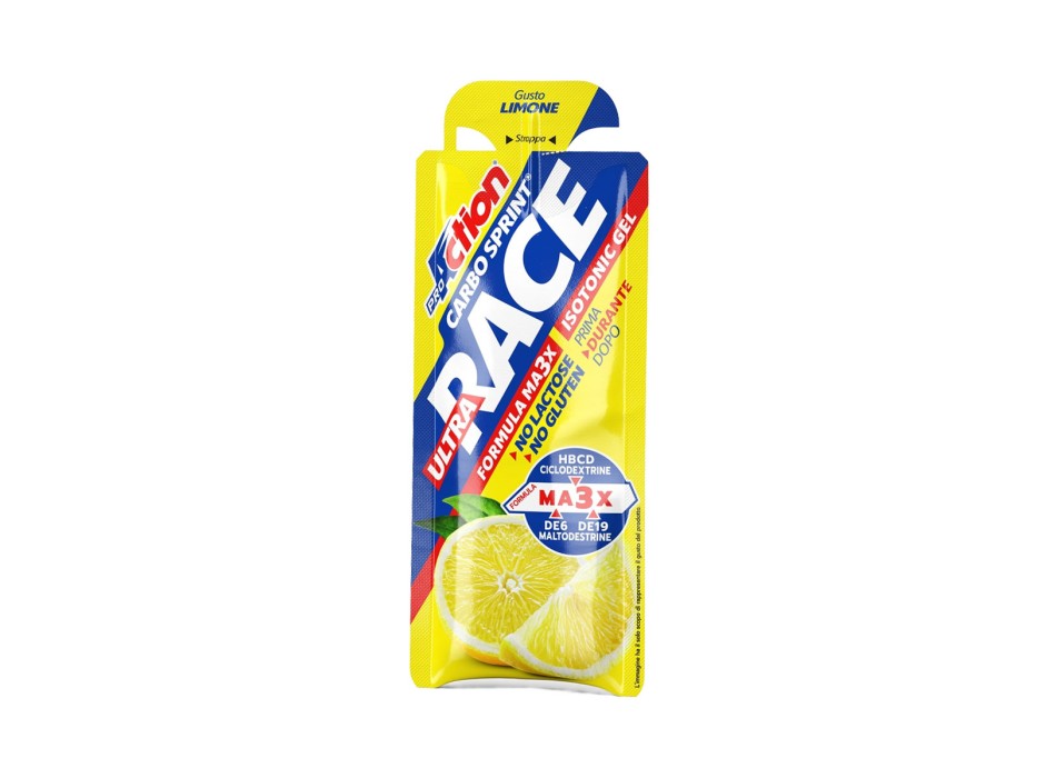 Carbo Sprint Ultra Race ProAction 60ml Gel Energetico Limone