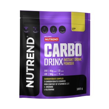 Carbodrinx Nutrend 1000g Integratore Carboidrati 5 fonti Palatinose Limone