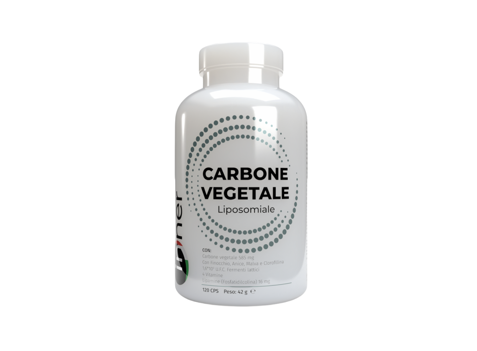 Carbone Vegetale Liposomiale Inner integratore 120 capsule