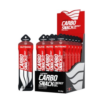 Carbosnack con Caffeine Nutrend 50g Gel Energetico con Caffeina Coca Cola 