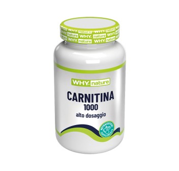 Carnitina 1000 Why Nature L-Carnitina Tartrato 60 compresse