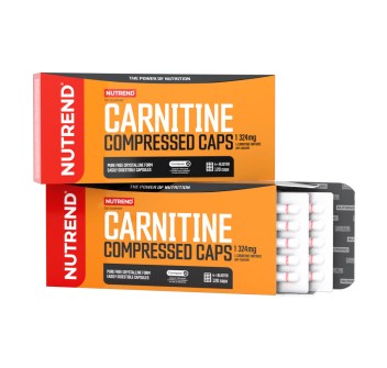 Carnitine Compressed Caps Nutrend 120cps L-Carnitina Tartrato 1500mg