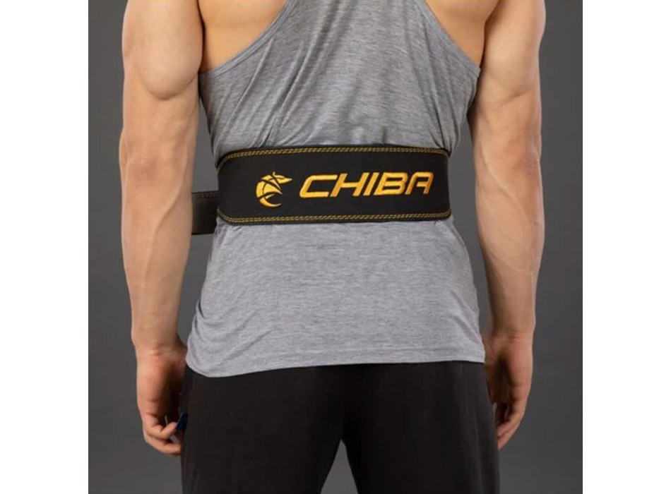 Cintura in cuoio Chiba sollevamento pesi pelle resistente supporto schiena