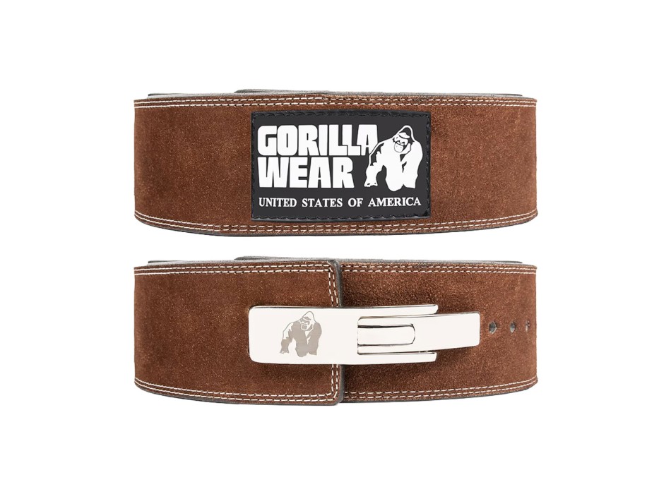 Cintura In Pelle Con Leva 4 Pollici 