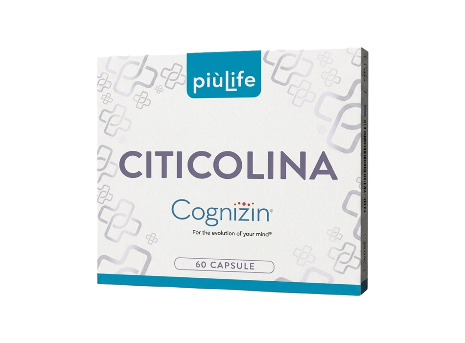 Citicolina Cognizin PiùLife memoria funzioni cognitive 60 capsule