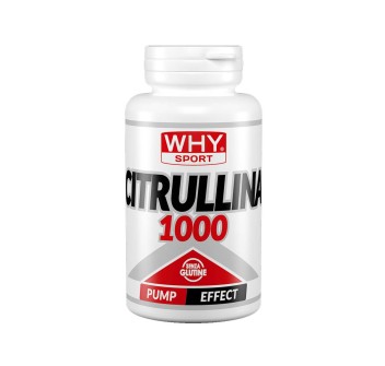 Citrullina 1000 WHYsport L-Citrullina malato stimolo ossido nitrico 90 cpr