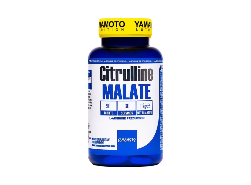 Citrulline Malate Yamamoto Nutrition citrullina malato ossido nitrico 90 cpr