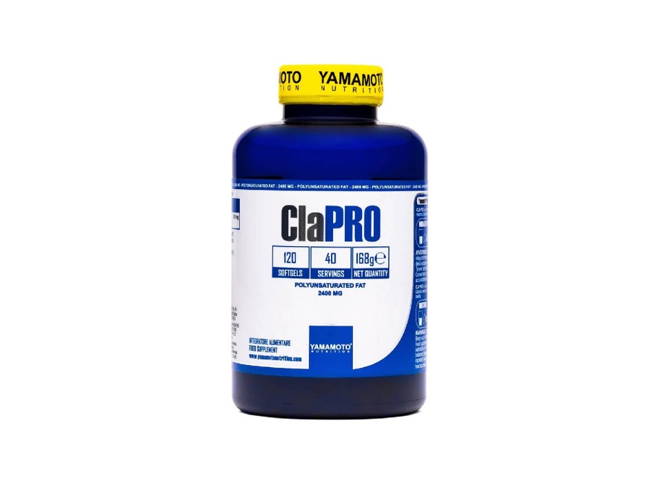 CLA PRO Yamamoto Nutrition acido linoleico coniugato Clarinol 120 softgel