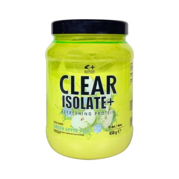 Clear Isolate+ 4+ Nutrition proteine isolate trasparenti gusto apple