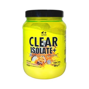 Clear Isolate+ 4+ Nutrition proteine isolate trasparenti gusto fruit punch