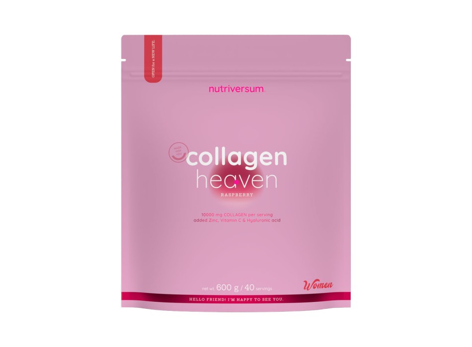 Collagen Heaven Nutriversum collagene idrolizzato 600g Lampone