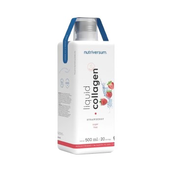Collagen Liquid Nutriversum Collagene Idrolizzato Liquido 500ml Fragola