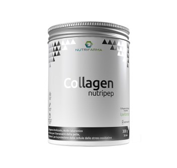 Collagen Nutripep Nutrifarma integratore collagene rughe elasticità pelle 300g